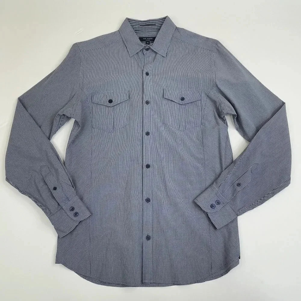Ted Baker London button up dress shirt